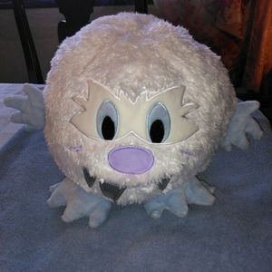 Disney White Abominable Snowman Rudolph Monster plush 9"